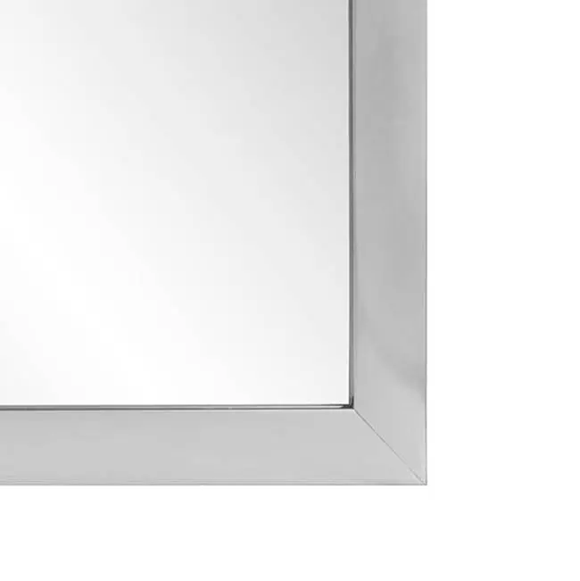 Rangaire FM3030CC2SNF 30X30 SN Framed Square Mirror