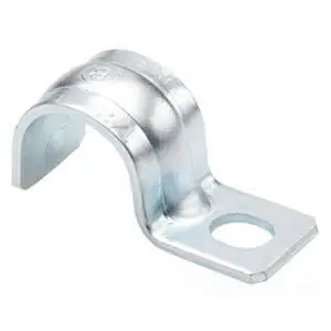 Victor Specialties 10715-S Steel 1-Hole Snap-On Clamp 1-Inch