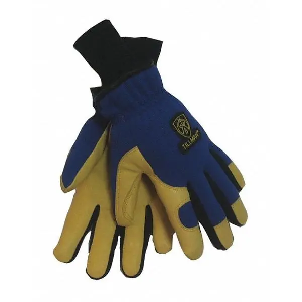 Tillman 1590L Leather and Spandex Winter Gloves Large 724-1590L