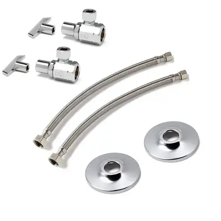 McGuire Manufacturing LF2165SS12 Lavatory Supply Riser 1/2 x 3/8 x 12 in. Replacement MPN
