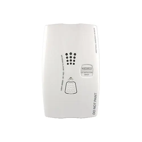 Macurco CM-E1 Security Series Carbon Monoxide CO Gas Detector, 9-32VDC, Residential/Light Commercial