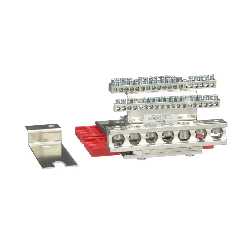 Square D HCW4SN 4 AWG to 600 MCM Panelboard Solid Neutral Lug