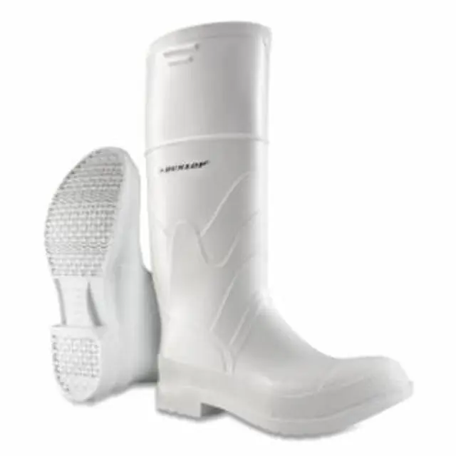 Dunlop Protective Footwear 8101100.06 White Rubber Boots 16 in Boot