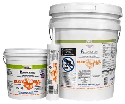 HARDCAST DS321-4(304156) Duct-Seal 321 Water Based Duct Sealant 1 Gallon