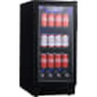 Edgestar BBR901BL Beverage Center Stainless Steel 15 Reversible Hang