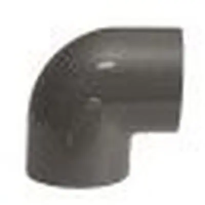 Charlotte 806-007 PVC (Schedule 80) 8300 Series Elbow, 90 Degrees, S x S