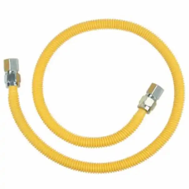 BrassCraft CSSC55-48 ProCoat 1/2 in. FIP 48 in. Gas Appliance Connector