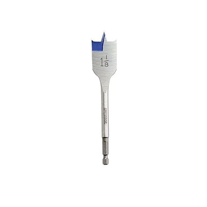 Irwin Speedbor 88818 Spade Bit 2000 Standard Length 1-1/8 in Diameter