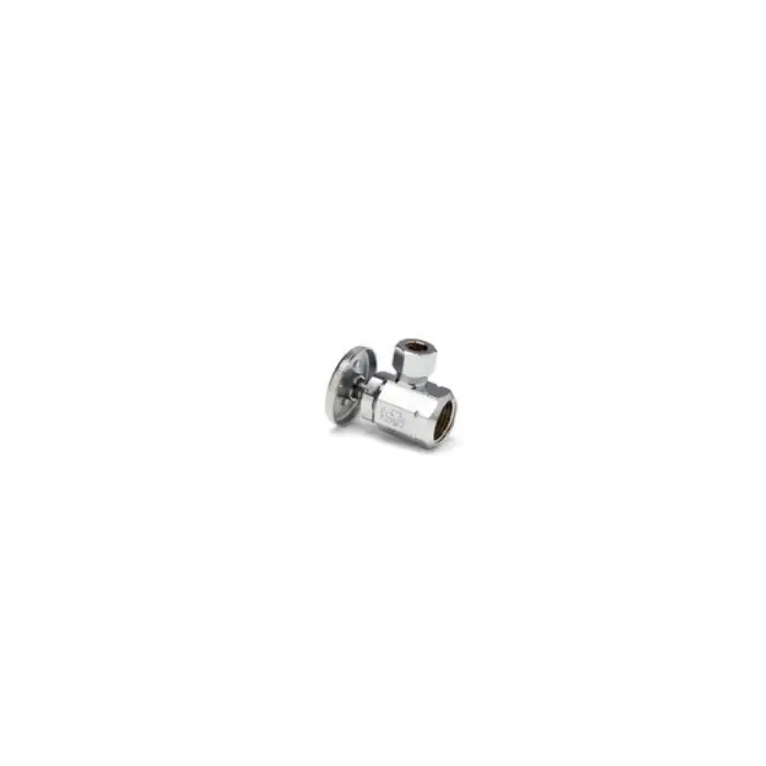McGuire Manufacturing LFHST02 1/2 x 3/8 in IPS x OD Tube Wheel Angle Supply Stop Valve