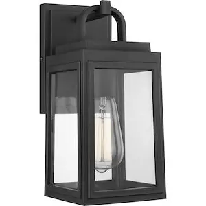 Progress Lighting P560174-031 Black One-Light Small Wall Lantern
