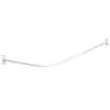 Zenith Home Corp 33941WW Shower Rod 33-W White L-Shaped