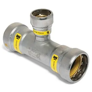 Carbon Steel Press Fittings CP04033G Tee Fitting