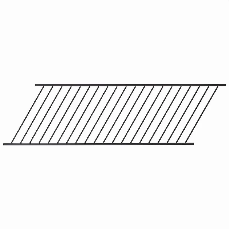 Fortress Building Products 53240698 Railing 40X6 53240698 Fe26 Bksnd Traditional Adj Stl Pnl