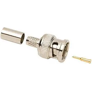 Allen Tel GBNC-108C-75 75 Ohm BNC Male Crimp-Style Connector RG 6