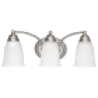 Capital 1088MN-132 3 Light Vanity 18W x 7H x 7.50E3-100W-M