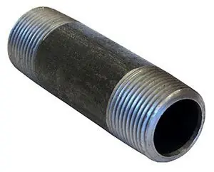 Anvil 0330523200 1 x 1-1/2 Schedule 80 Extra Heavy Duty Black Nipple