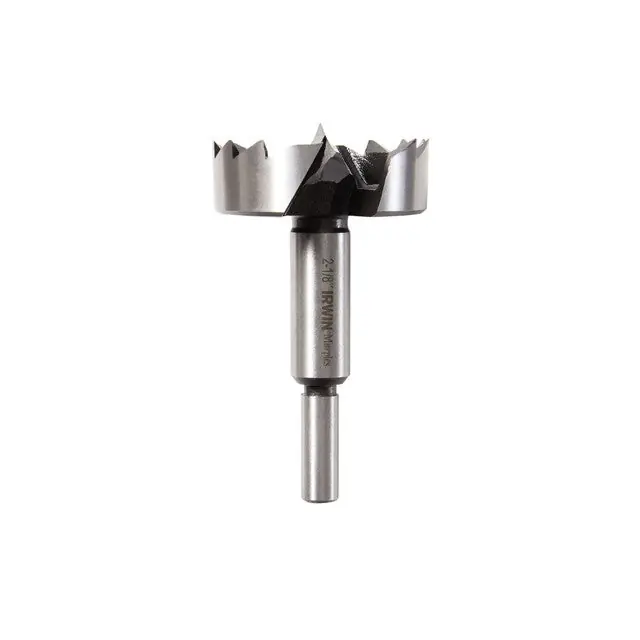Irwin Marples 1966939 Forstner Drill Bit 2-1/8 in Dia 3-1/2 in OAL 3/8 in Shank