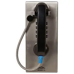 Allen Tel GB306V-14 Vandal Resistant Phone with 14 Inch Armored Cord Replacement MPN
