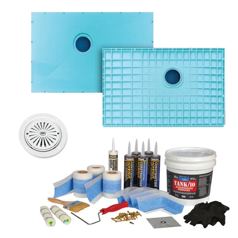 ARC INC K5535C-PRE-BS Shower Base Kit 55-1/8 X 35-1/2 TrueDek