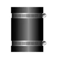 NATIONAL PIPE & PLASTICS INC PCX56-215 COUPLING 2X1-1/2 PVC/STLW/CLMP