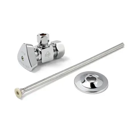 McGuire Manufacturing LFBV2166CC Convertible Toilet Supply Kit