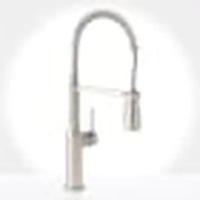 Miseno MNO500LZSS Single Handle Pull Down Kitchen Faucet in Stainless Steel