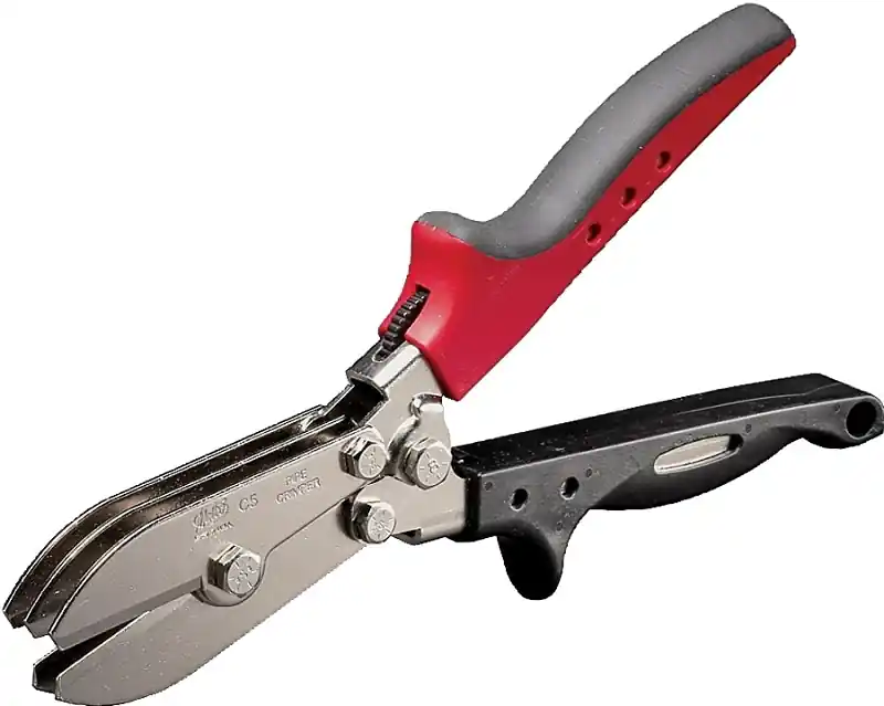 Malco C5R (53439) 5-Blade Sheet Metal Crimper With RedLine Handles