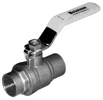 Webstone Valve H-51704 Ball Valve 1 Sweat Full Port Brass