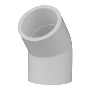 CHARLOTTE 417-020 PVC (Schedule 40) 2309 Series Elbow 45 Degrees S x S 8833