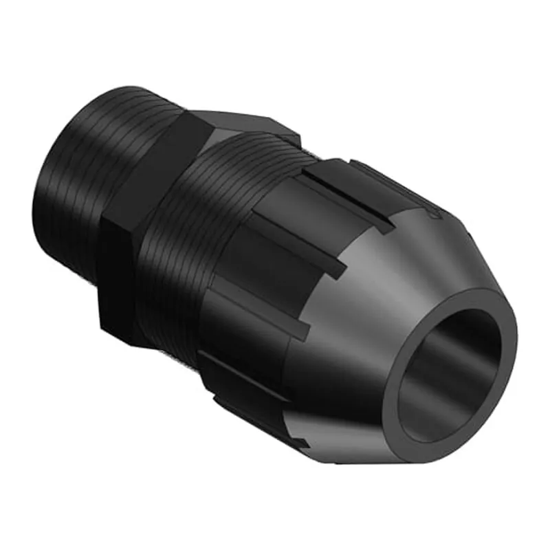 T&B IND FITTING 2705-TB Liquidtight Cord Connector 1-1/2 Inch Cord Range 0.910 to 1.150 Inch Throat Diameter 1.47 Inch