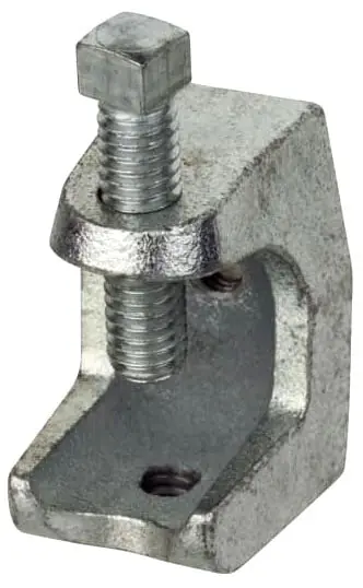 Kindorf 500-SS316 Beam Clamp Power 1/4-20 Tapped Hole