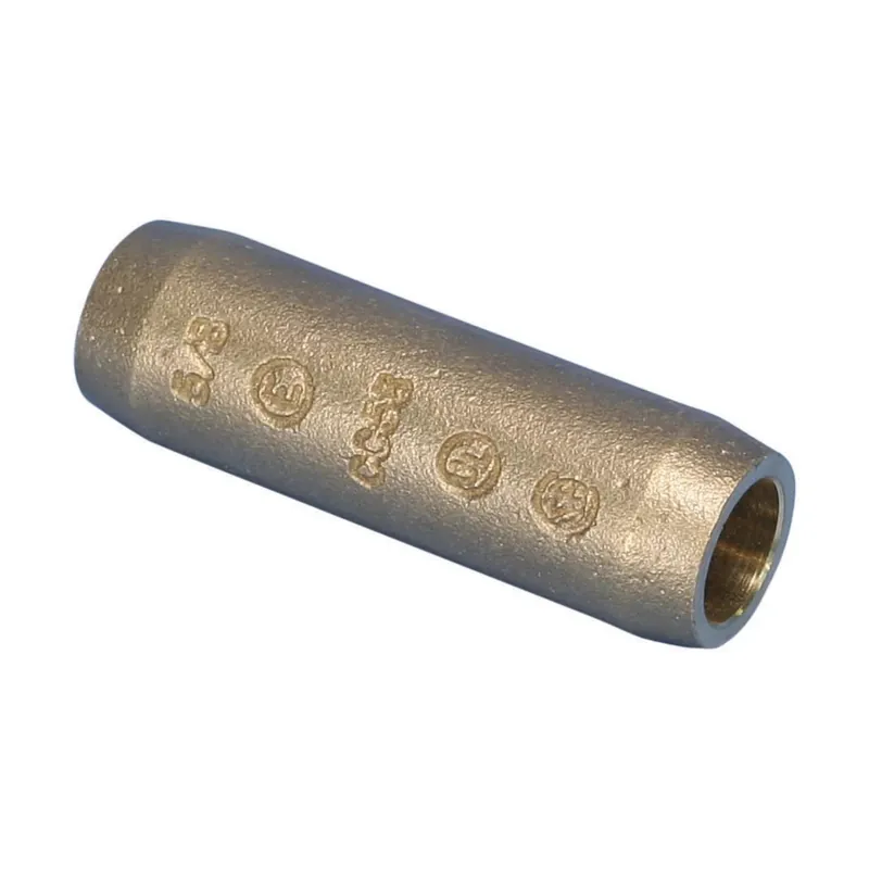 ERICO CC58 Compression Coupler for Copper-Bonded Ground Rod, Pointed, Silicon Bronze