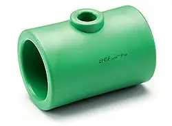 Aquatherm 1060040930 Reducing Tee Socket Molded 1/4X1/4X1
