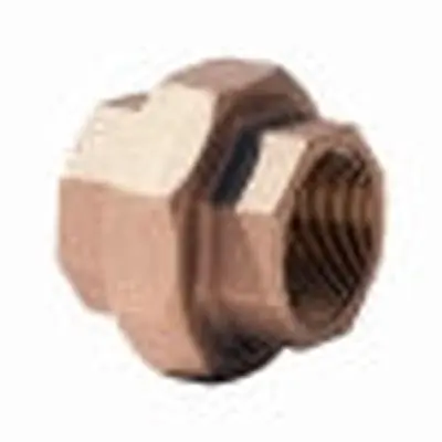 Brass Ftg XNL187-20 Pipe Union 125 lb 1-1/4 in FNPT
