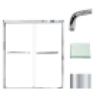 ZHONGSHAN DONGHAO HARDWARE CO. CBP607006C-PC SHOWER DOOR 60X70 CLEAR GLASS