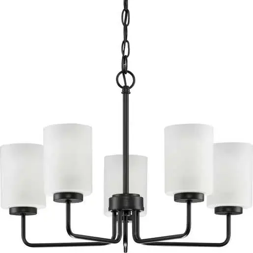 Progress Lighting P400275-031 MABL 5 100W Incand Chandle Lght