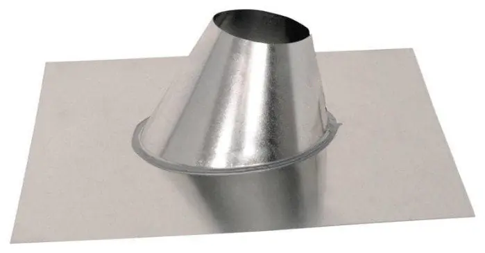 Selkirk 106825(6RV-AF) RV Series Bvent Gas Roof Flashing Adjustable Flat to 6/12 6