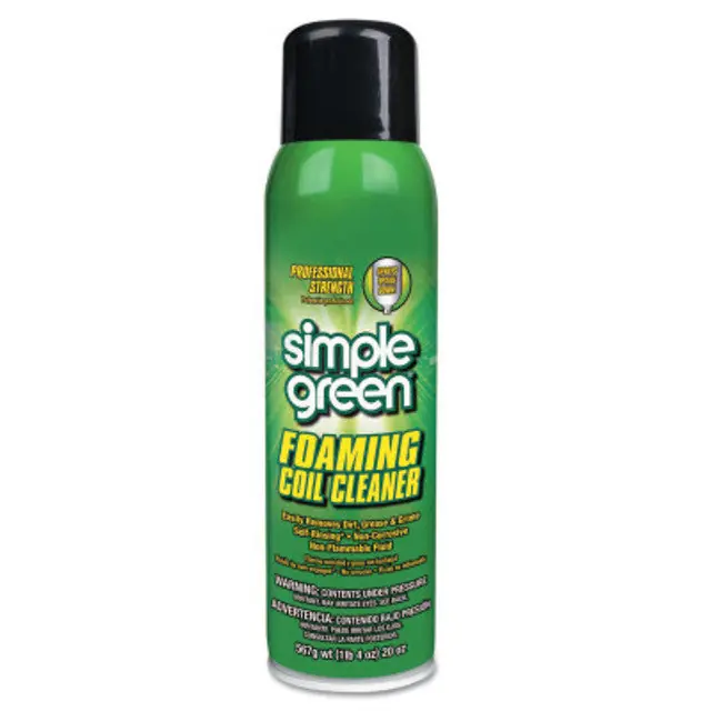 Simple Green 0110001213418 Foaming Coil Cleaner 20 oz Aerosol Replacement MPN