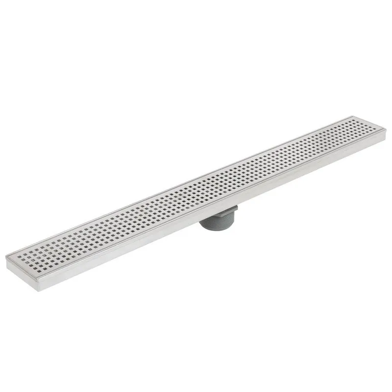 Miseno MNO26LD 26 Grate Linear Shower Drain Stainless Steel