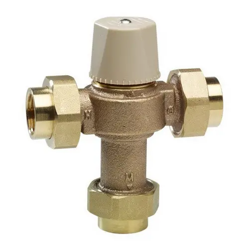 Watts MMV-UT-M1 Thermostatic Mixing Valve, 20 gpm, 150 psi