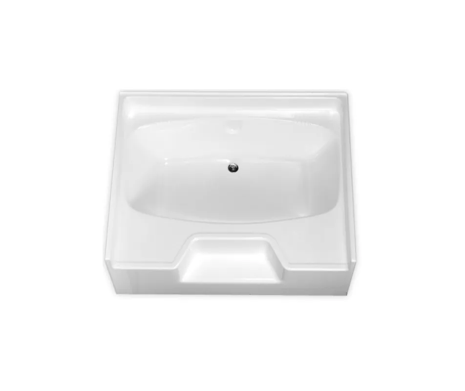 Clarion Bathware RE3000-BC TUB 60in GARDEN FBRGLSS CENTER DRAIN