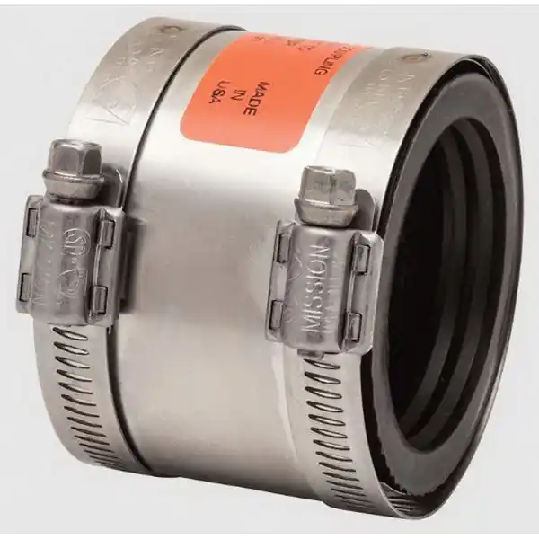 Mission Rubber P300 P Series 3 in. No Hub Coupling