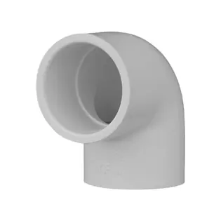 Charlotte 406-005 PVC (Schedule 40) 2300 Series Elbow, 90 Degrees, S x S, 8833