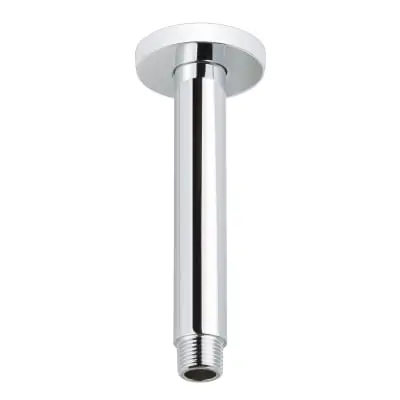Miseno MNORSH206BN 6 Ceiling Shower Arm With Escutcheon Brushed Nickel
