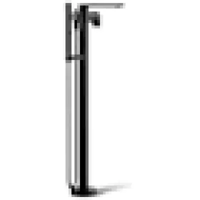 Kohler T73087-4-BL Composed Single Handle Lever Floor Mount Filler in Matte Black