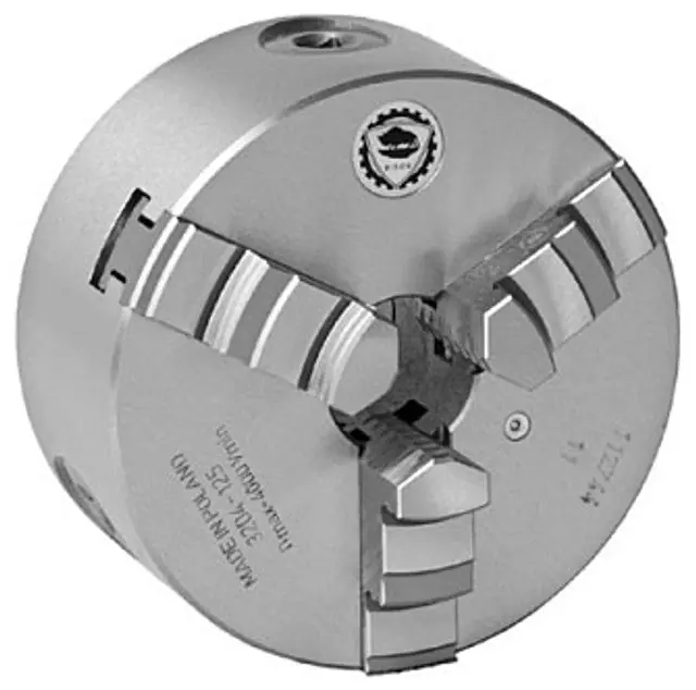 Bison 7-810-0400 4 3 Jaw Plain Back Chuck