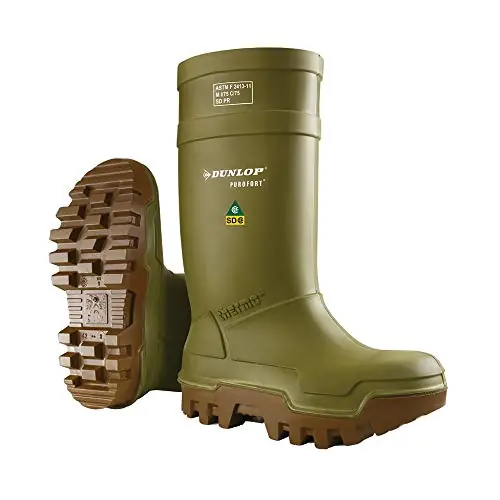 Dunlop 8968000.06 PolyGoliath Rubber Boots Power 16 in Boot