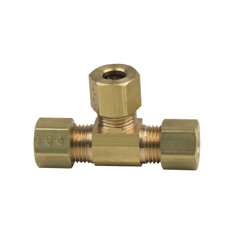 FLARE & COMPRESSION FITTINGS 64-4X Flare & Compression Fitting 4X