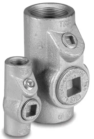 T&B Ind Fitting EYS81-TB 3 Inch EYS Sealing Fitting, Body Ductile Iron, Plug Gray Iron, Nipple Steel