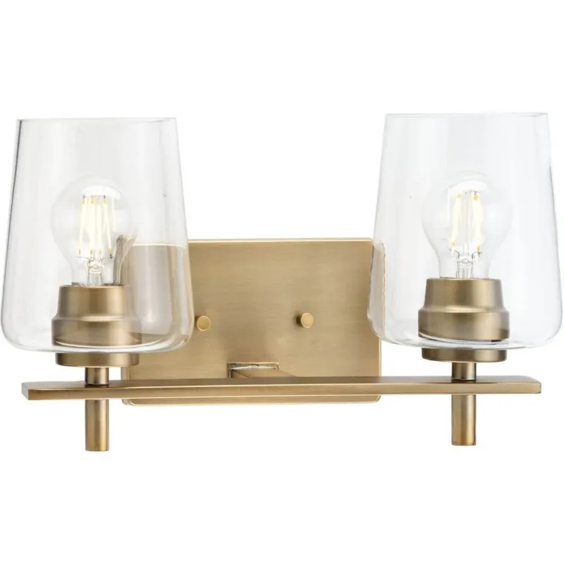 Progress Lighting P300361-163 VIBR 2 60W MED INCAND BATH LGHT